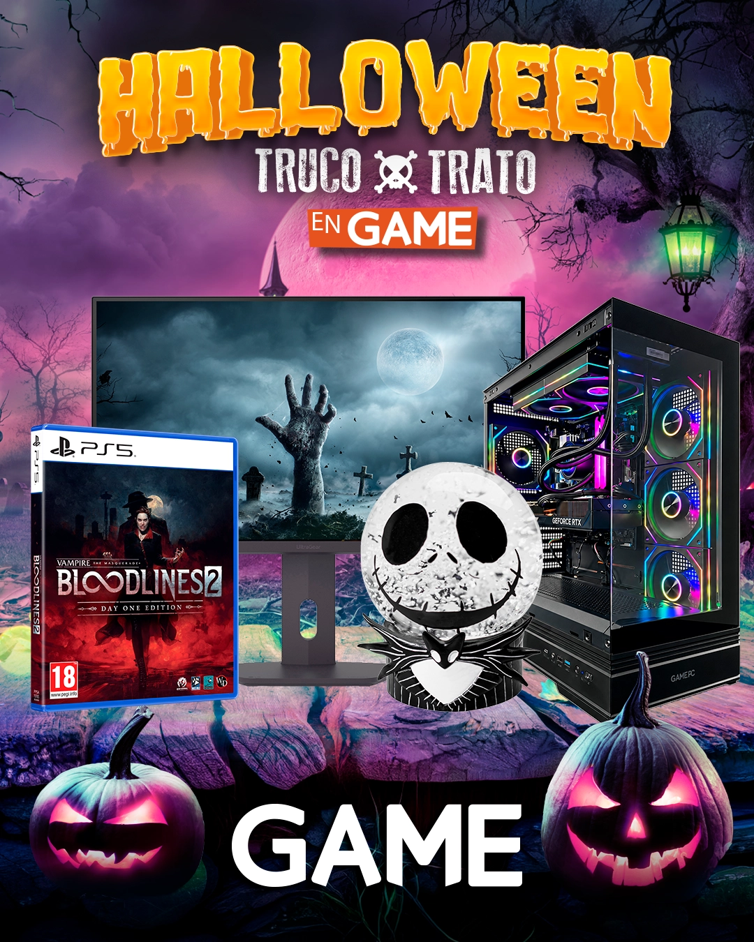Halloween en GAME