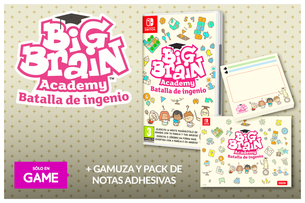 BIG BRAIN ACADEMY: BATALLA DE INGENIO con regalos exclusivos en GAME
