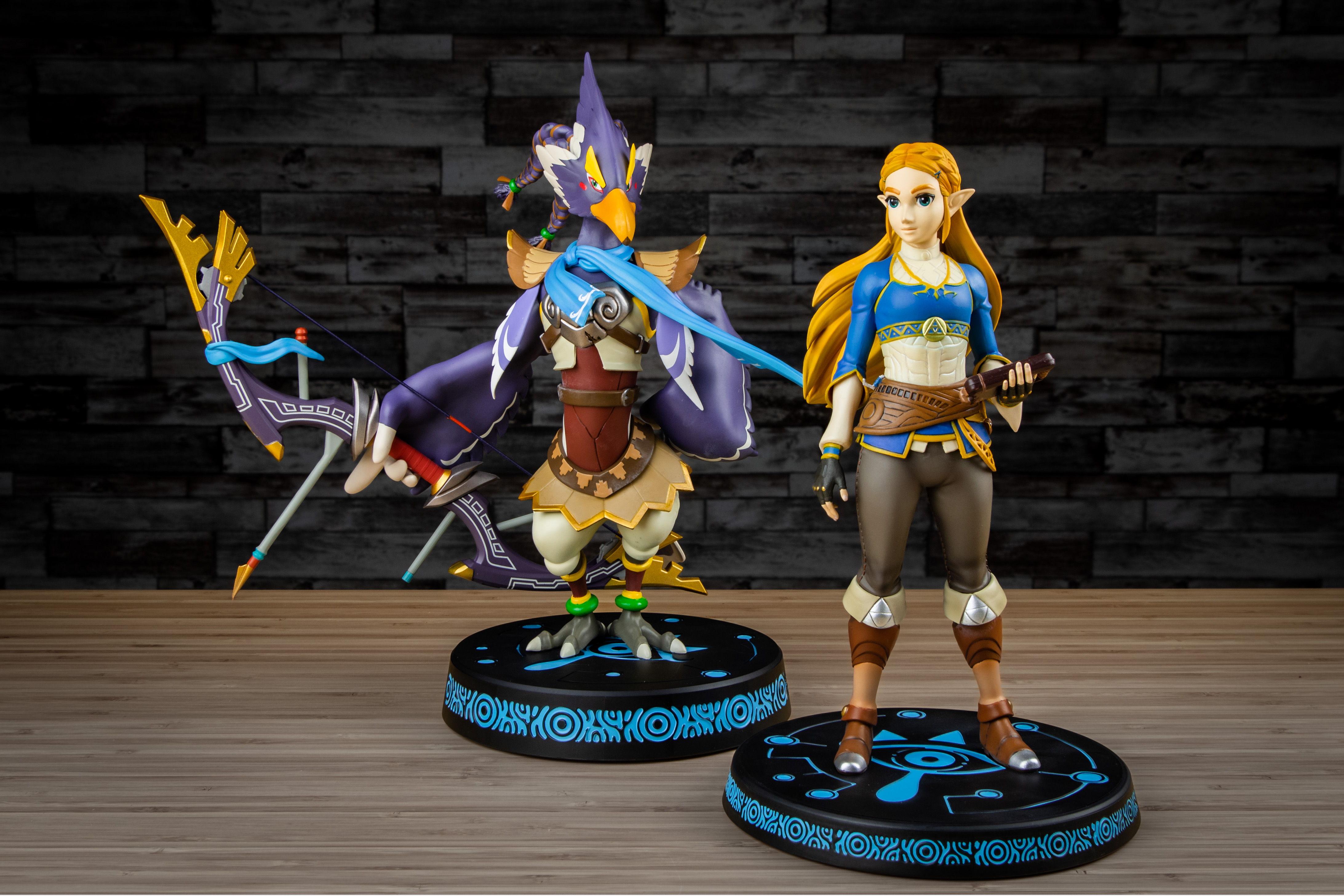 Estatuas de Zelda y Revali