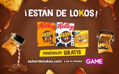 Prueba GRATIS los cereales KRAVE de KELLOGG’S en GAME, ¡están de LOKOS!