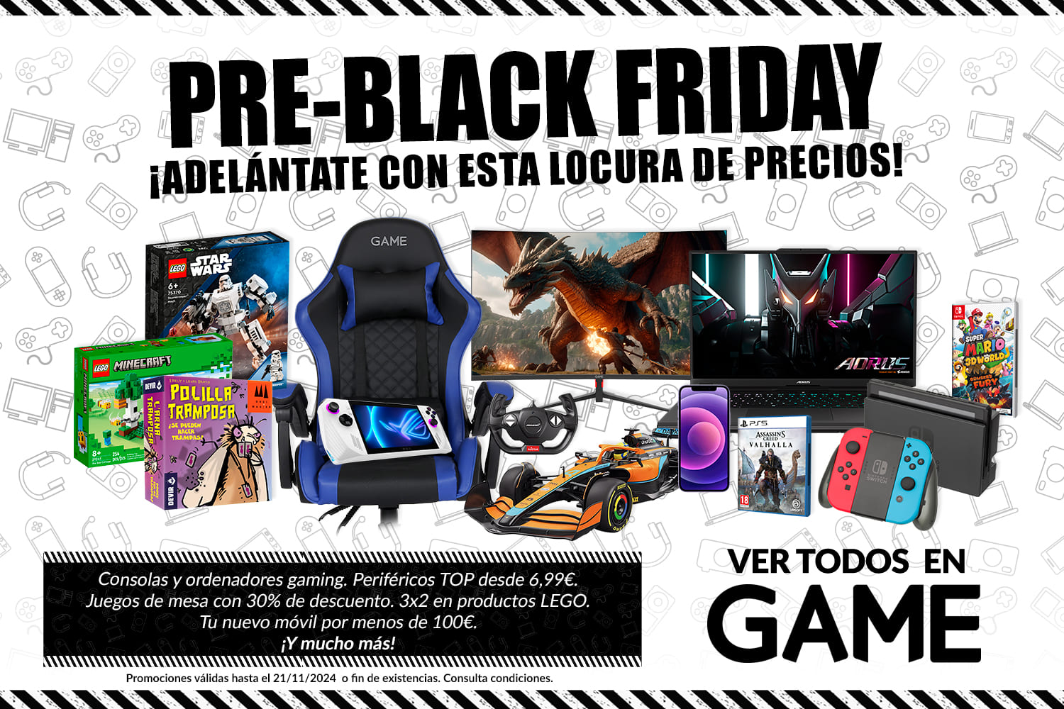 Pre-Black Friday de GAME