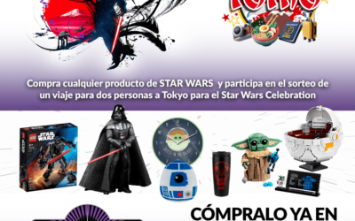 ¿Quieres ir a la Star Wars Celebration de tokio? ¡Sorteamos un viaje para 2 a Tokio al comprar productos de Star Wars en GAME!