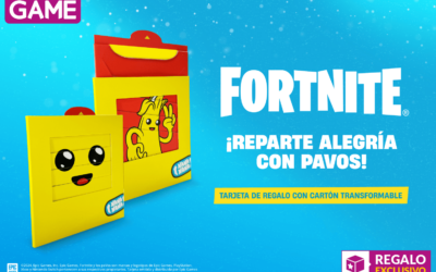 🍌 ¡Este plátano será la sorpresa de las Navidades! 🍌 Compra ya tus paVos de Fortnite en nuestras tiendas físicas GAME y llévate este increíble regalo exclusivo