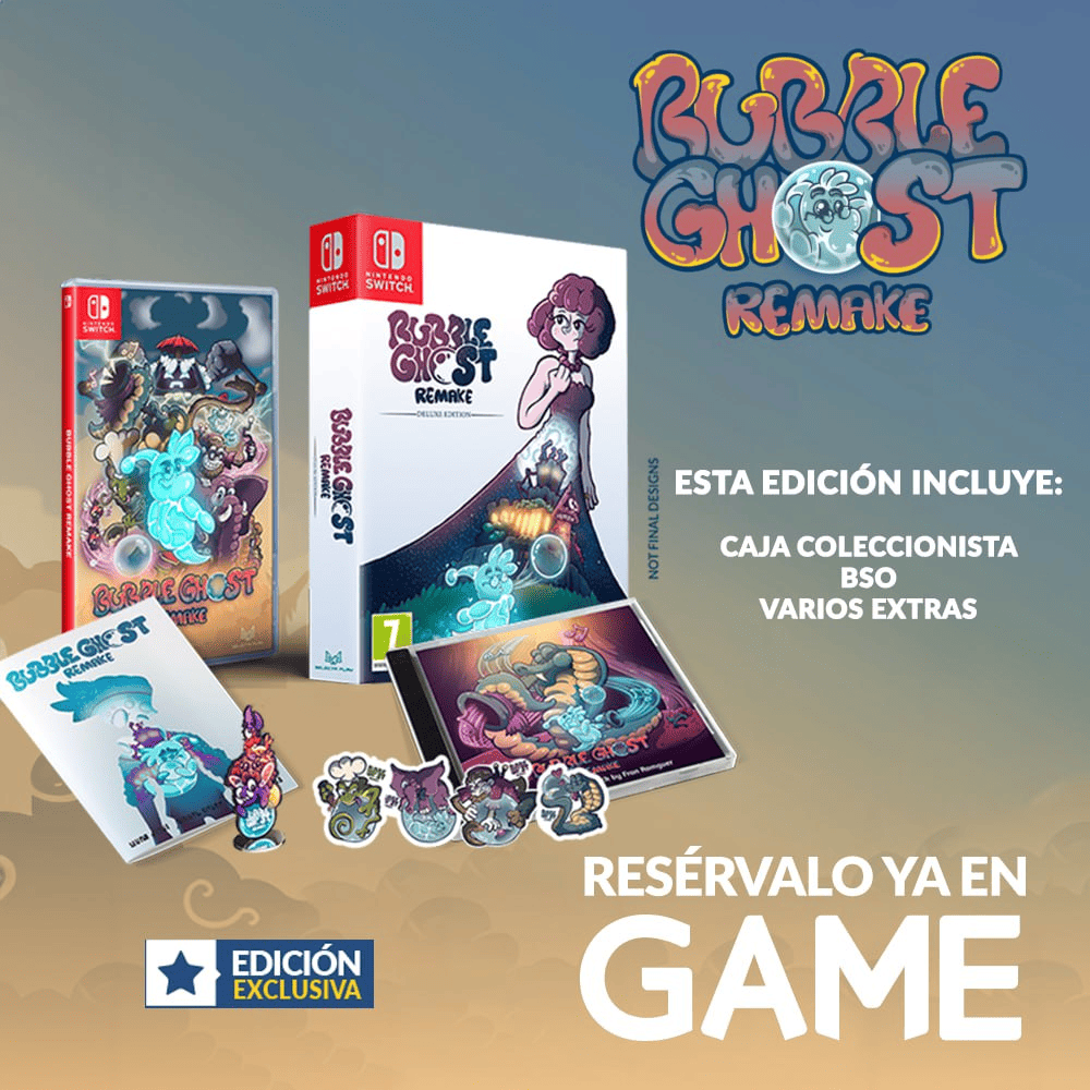 Bubble Ghost Remake en GAME