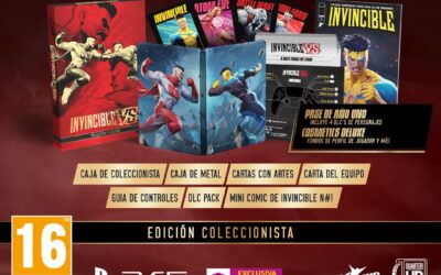 [Nota de prensa] Insuperable, increíble, ¡e INVENCIBLE! 👏 No te pierdas Invincible VS y su edición Coleccionista exclusiva GAME