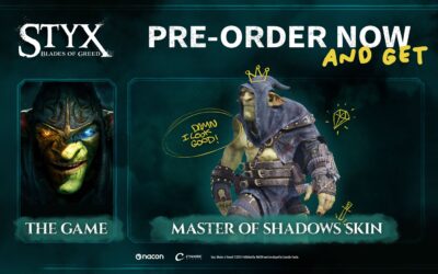 [Nota de prensa] Que no te dé palo este juego 🥢 Reserva Styx: Blades of Greed  y su edición física de forma exclusiva en GAME y llévate un DLC de regalo.