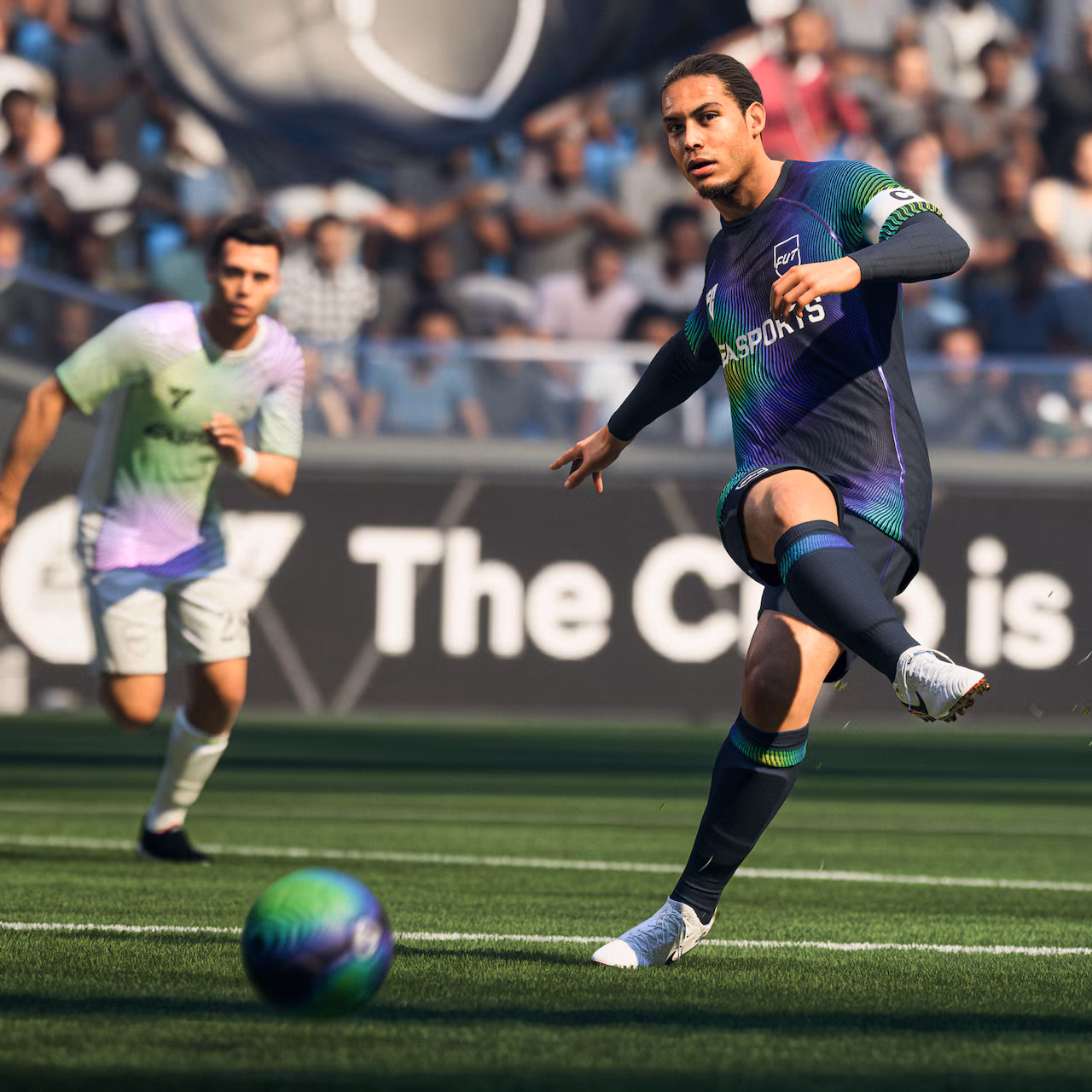Imágenes de los jgadores en un partido de EA Sports FC 26