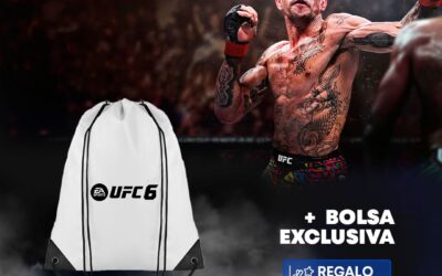 [Nota de prensa] 👊 ¡Esta reservita no la dejes en leído que te meto, eh! 👊 Reserva ya EA Sports UFC 6 en GAME y llévate un pasote de bolsa de cuerdas exclusiva GAME de regalo