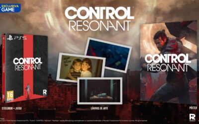 [Nota de prensa] Contrólate, ¡que no te puedes perder esta edición! 🖐️ Reserva CONTROL Resonant y su Steelbook Edition de forma exclusiva en GAME