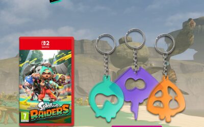 [Nota de prensa] Si te vas de raid Splatoonera, ¡no te olvides las llaves! 🦑 Reserva Splatoon Raiders en GAME y llévate un set de llaveros exclusivo de regalo