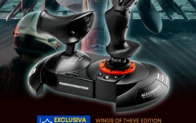 [Nota de prensa] Con este joystick vas a PILOTAR bien del tema ✈️ Reserva los nuevos Thrustmaster T.Flight HOTAS Neo -Ace Combat 8: Wings of Theve Edition de forma exclusiva en GAME
